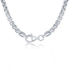 Sterling Silver 4mm Round Box Chain - Silver Plated