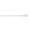 Sterling Silver 1.2mm Box Chain - Silver Plated
