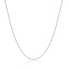 Sterling Silver 1.2mm Box Chain - Silver Plated