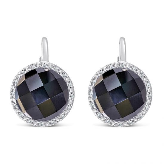 Black Onyx Gemstone Vintage Handmade Jewelry.925 Silver