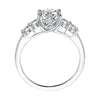 Contemporary Prong 5-Stone Engagement Ring