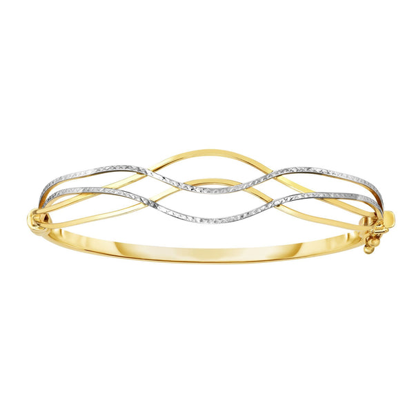 10kt Gold 7 inches Yellow Finish Bracelet
