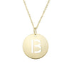 14kt Gold Initial Necklace