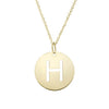 14kt Gold Initial Necklace