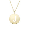 14kt Gold Initial Necklace