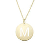 14kt Gold Initial Necklace