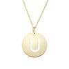 14kt Gold Initial Necklace