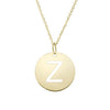 14kt Gold Initial Necklace